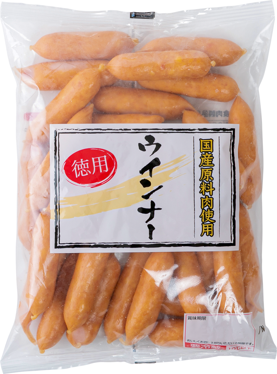 国産原料肉使用 徳用 ウインナー 4g 取扱い製品 おいしいね信州 長野県農協直販株式会社 リニューアル